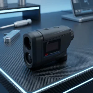 Dual Screen Handheld LRF Lightweight Custom Distance Meter OEM ODM Laser Rangefinder 905nm With Side OLED Display