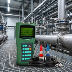 Dual function Portable Ultrasonic Flow and BTU Energy Meter