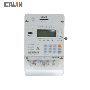 Dual source Prepaid Energy Meter Smart Single phase STS Compliant Token Prepayment Meter with Vending System AMI Solution