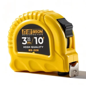 Durable ABS Plastic Tape Measure for Home, Construction, and Outdoor Use