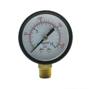 Durable Metal Pressure Gauge Manometer
