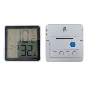 Durable Plastic USB Thermo Hygrometer with LCD Display IP66 Rating 0.1C Resolution OEM ODM Customization