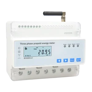 E-Meter DN20SYD7 Precision Class Three Phase Smart Power Meter Live Power Monitoring with Communication