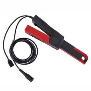 E27 AC/DC Current Clamp Meter 60A 100A Hall Effect 11.8mm Jaw for Multimeter Oscilloscope USB Powered CAT III 600V Tester