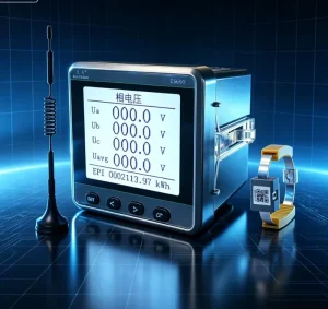 EASTSONG ES600 Wireless Temperature Measurement Device 6-Channel Switchgear Power Meter RS485 Modbus RTU LCD Panel Meter IP65