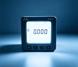 EASTSONG ES72Y U Single Phase Digital Panel Meter 72mm LCD AC Voltage Monitor RS485 Modbus RTU 0.5 Class IP65 Protection CE