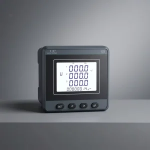 EASTSONG ES96DY 96x96mm Three Phase Multifunctional Electric Energy Meter Class 0.5 2-31st Harmonic LCD Display RS485 Modbus