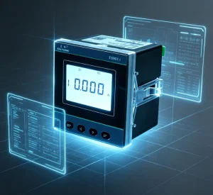 EASTSONG ES96Y-I 96x96mm Single Phase Digital Ammeter LED Display RS485 Modbus RTU 0.5 Class Accuracy IP65 Panel Power Meter
