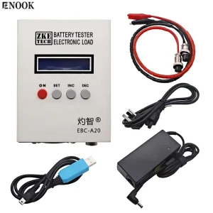 EBC A20 Prismatic Lifepo4 Battery Capacity Tester 5A 20A Rechargeable Electronic ABS Battery Testers Support PC Software Control
