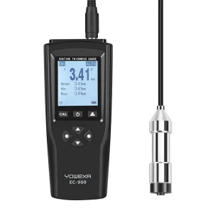 EC 900 Large Range 0~5000μm Thickness Meter External Ruby Wear resistant Probe Coating Thickness Gauges