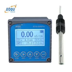 ECG 2090pro Online Conductivity TDS Resistivity Salinity Meter With Two Relay