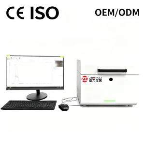 EDX T6 Energy Dispersive XRF Spectrometer for RoHS 1.0 95 EC Testing Various Elements Pb Hg Cr Cd PBB PBDE