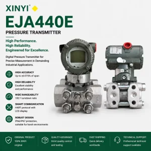 EJA440E Pressure Transmitter High Accuracy Smart Digital Pressure Sensor with HART Communication