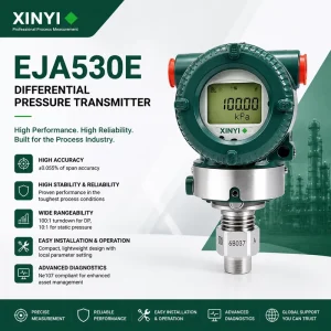 EJA530E High Performance Pressure Transmitter for Industrial Process Control Pressure Transmitter 4 20mA HART