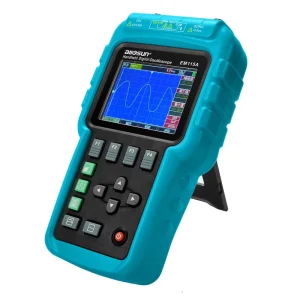 EM115A Oscilloscope 50MHZ Handheld Oscillograph 3 in 1 Multi-function Color Screen Scope Meter Single Channel DSO