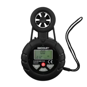 EM2240 Digital Anemometer Wind Speed Indicator Current Average Wind Temperature Wind Force Indicator