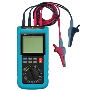 EM5812 Cable Length Meter Digital Cable Resistance Tester 30KM 100000ft Wire Cable Length Tester Meter