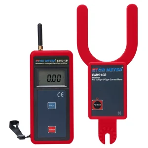 EM9310B H/L Voltage 0.00A~9999A Current Clamp Meter with LCD Data Storage Wireless High Voltage U Type Current Meter