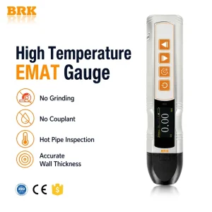 EMT 100 EMAT High Accuracy Ultrasonic Thickness Measurement Instrument for Boiler Vessel and Pipeline Maintenance