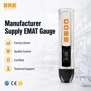 EMT 300 EMAT High Accuracy Ultrasonic Thickness Gauge for Power Plant High Temperature Pipe Inspection