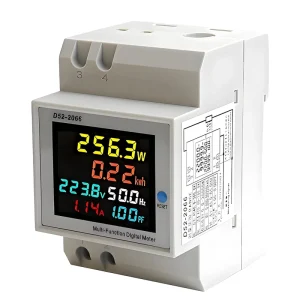 EPE PRO EPN52 Single-Phase 6-in-1 Digital Display Meter Multifunctional Energy Meter for Voltage Frequency Watt-hour