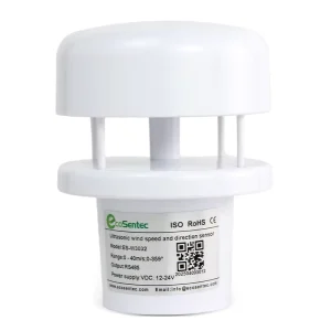 ES W3032 Weather Station Ultrasonic Anemometer Wind Speed and Wind Direction Sensor