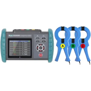 ES2020B Large diameter Three phase Digital Phase Voltage Meter 3CH Phase Digital VA Meters