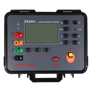 ES3001 Earth Resistance Meters Accuracy Ground Resistance Testers Multi Functional Best Valued Earth Testers 0.01 ES 3001