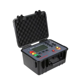 ES3001 Upgraded Resistance Tester 0.01~30k Ohm Soil Resistivity 0.00 Ohm M~9999k Ohm Multi Functional Earth Resistance Meter
