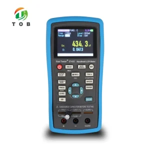 ET430 Handheld Digital LCR Meter 100Hz Capacitance Inductance Resistance Tester