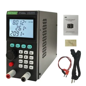 ET5406A+ Programmable DC Electronic Load Tester 200W 120V 20A Battery Capacity Tester CC CV CR CP Modes USB Remote