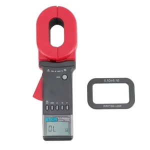 ETCR2000+ Clamp Ground Resistance Meter Clamp Ground Resistance Tester Loop Resistance Tester