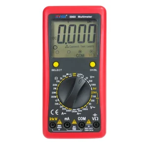ETCR5960 2000V High Voltage Multimeter for Industrial Electrical Testing True RMS Multimeter