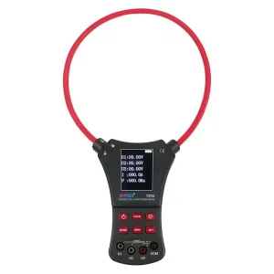 ETCR7350 Digital Clamp Meter Flexible Coil Rogowski Power Meter Measures Resistance DC Current DC Voltage and Capacitance