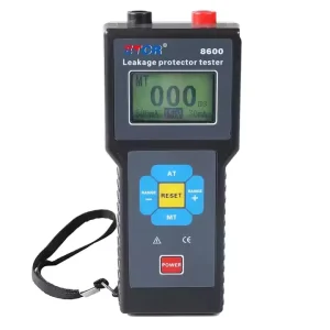 ETCR8600 Clamp Meter for Accurate Earth Leakage Protector Testing Convenient Clamp Design for Quick Frequency Capacitance