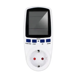 EU Digital Power Meter Energy Meter Volt Voltage Wattmeter Power Analyzer Electronic Power Energy Meter Measuring Outlet Socket