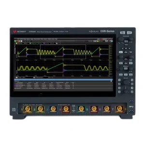 EXR Digital Mixed Signal Oscilloscope Models EXR054A EXR058A EXR104A with 16 GSa Per Channel Sample Rate