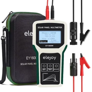 EY1800W Solar Panel Tester MPPT Photovoltaic Panel Multimeter Upgraded Measuring Range (5~1800W, 20~120V, 0~60A) MPPT Tools