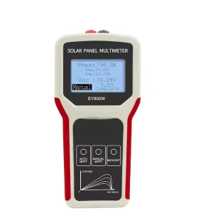 EY800W High Precision Photovoltaic Smart LCD LED Panel Digital MPPT Tester Measurable Solar Power Measurement Meter