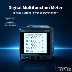 EastSong ES600E S CE Certificated Class 0.2S Full Electrical Parameter Measurement AC Three Phase Energy Meter for EMS BAS IOT