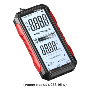 Easy to Read and Operate Full Screen Multi-functional 6000 Counts Auto-ranging DMM Digital Multimeter Multi Tester