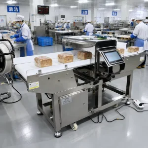 Easy to Use for Continuous Food Line Inspection Smart Food Metal Detection System High Precision Conveyor