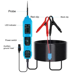 Electric Circuit Tester Battery Tester 12V/24V Cars Vehicle Diagnostic Tool for Benz CNBJ-823