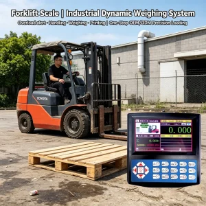 Electric Forklift Weighing Scales Digital Electronic CE High Precision for TOYOTA Linde HELI Godrej Industrial Loading