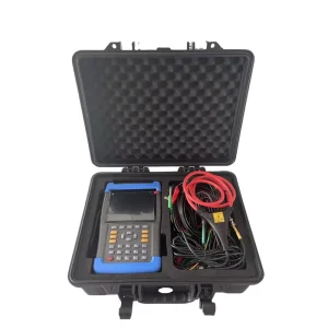Electric Multifunction Three Phase Power Energy Meter Handheld Power Quality Analyzer 0 800V Range 0.1% Accuracy 63