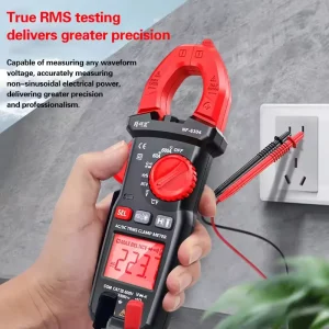 Electrical Industrial HVAC Clamp Multimeter NF 6301 AC DC Auto Ranging High Precision Digital Meter DC Current 600A Diode