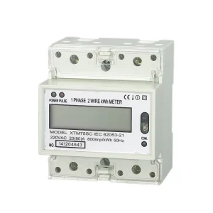 Electricity Meter ammeter any Meter for Measuring Electricity 1 Phase 10a 40a 220v Ac