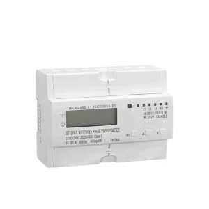 Electricity Monitor 3 Phase Energy Meter with WiFi and RS485 Model D3712 1% 0.5% Accuracy IP20 Rated IEC Certified