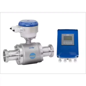 Electromagnetic Flow Meter DN25 50 80 100 Clamp On Stainless Steel Corrosion Resistant +/ 0.2% Accuracy Industrial Water