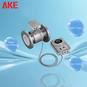 Electromagnetic Flow Meter Digital Magnetic DN150 Split Conductive Flow Meter Stainless Steel for Water Fluid